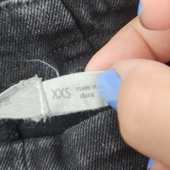 HARPER Black Overall Dress Womens Size XS Extra Small - Picture 3 of 3